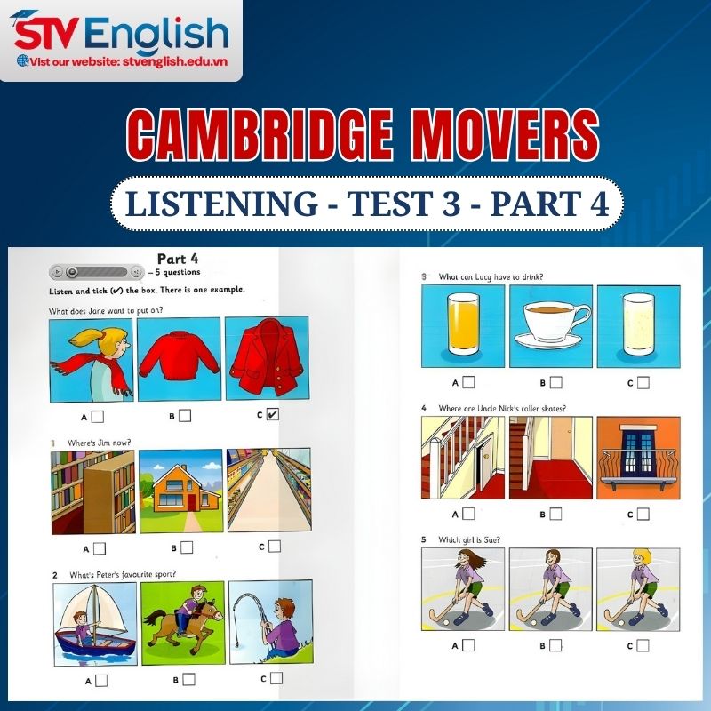 Listening Movers Part 4: Phân tích Test 3. Listening Movers Part 4: Phân tích Test 3.