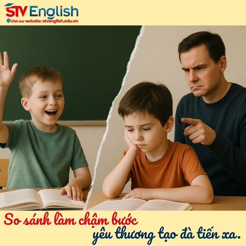 Bé học tiếng Anh giao tiếp không phải cuộc đua – mỗi bé có tốc độ riêng Bé học tiếng Anh giao tiếp không phải cuộc đua – mỗi bé có tốc độ riêng