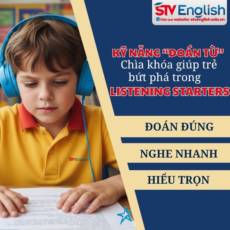 Listening Starters: Chiến lược luyện nghe hiểu và đoán từ Listening Starters: Chiến lược luyện nghe hiểu và đoán từ