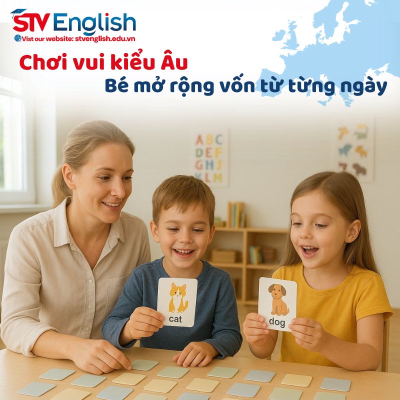 Trò chơi giáo dục Châu Âu giúp bé 6 tuổi làm giàu vốn từ vựng. Trò chơi giáo dục Châu Âu giúp bé 6 tuổi làm giàu vốn từ vựng.