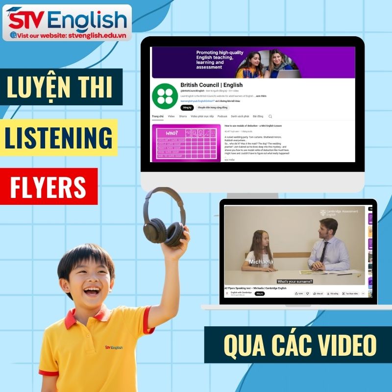 Gợi ý kênh và video luyện Listening Flyers cho bé Gợi ý kênh và video luyện Listening Flyers cho bé