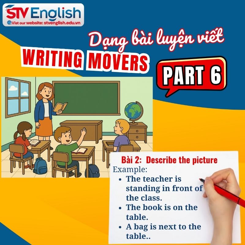 Dạng bài tập luyện Writing Movers Part 6 Dạng bài tập luyện Writing Movers Part 6