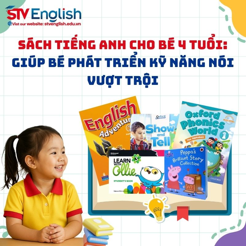 Top 5 bộ sách tiếng Anh cho bé 4 tuổi: Giúp bé phát triển kỹ năng nói vượt trội. Top 5 bộ sách tiếng Anh cho bé 4 tuổi: Giúp bé phát triển kỹ năng nói vượt trội.