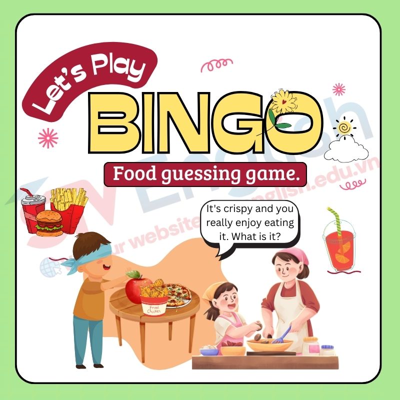 Tiếng Anh cho bé 5 tuổi: Học từ vựng qua trò chơi chủ đề đồ ăn và thức uống Tiếng Anh cho bé 5 tuổi: Học từ vựng qua trò chơi chủ đề đồ ăn và thức uống