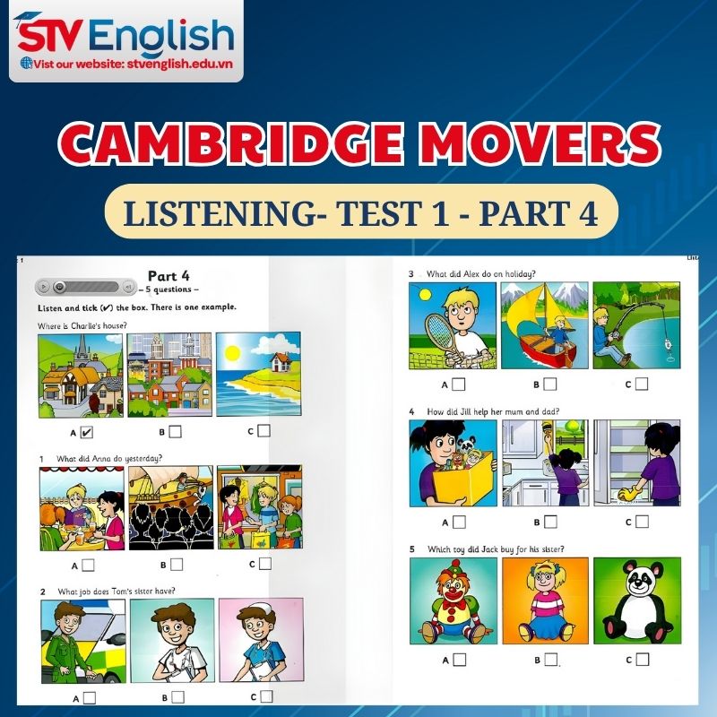 Reading Movers Part 4 (Test 1) Reading Movers Part 4 (Test 1)