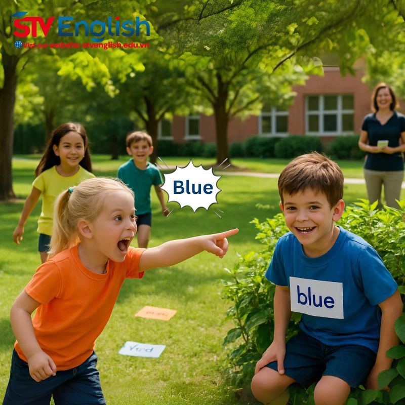 Dạy tiếng Anh cho bé 6 tuổi qua trò chơi trốn tìm. Dạy tiếng Anh cho bé 6 tuổi qua trò chơi trốn tìm.