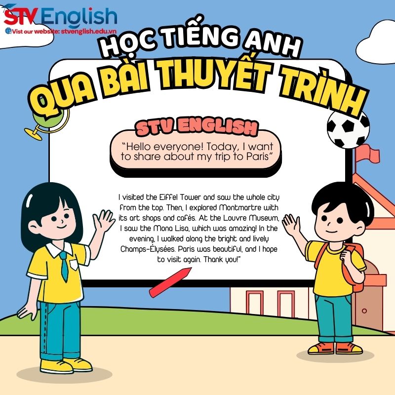 Học tiếng Anh qua bài thuyết trình chủ đề: My favorite trip