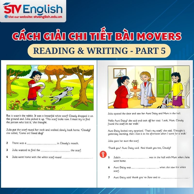 Reading & Writing Movers Part 5 (Test 2) Reading & Writing Movers Part 5 (Test 2)