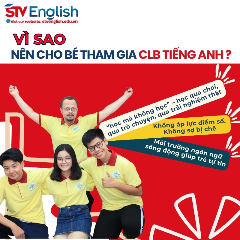 Vì sao nên cho bé tham gia câu lạc bộ tiếng anh giao tiếp? Vì sao nên cho bé tham gia câu lạc bộ tiếng anh giao tiếp?