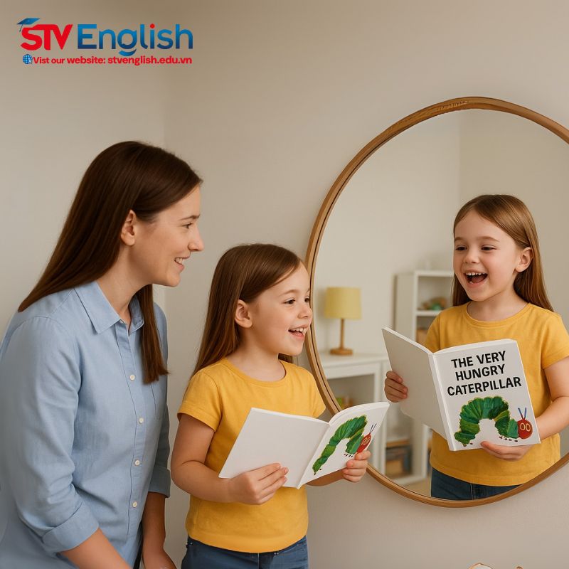 Các bước dạy bé 6 tuổi luyện nói tiếng Anh trước gương hiệu quả. Các bước dạy bé 6 tuổi luyện nói tiếng Anh trước gương hiệu quả.