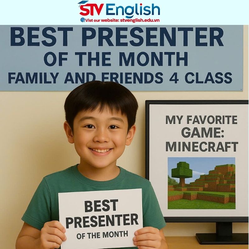 Tiếng Anh giao tiếp cho trẻ em: 3 câu chuyện thành công của bé tại STV English Tiếng Anh giao tiếp cho trẻ em: 3 câu chuyện thành công của bé tại STV English