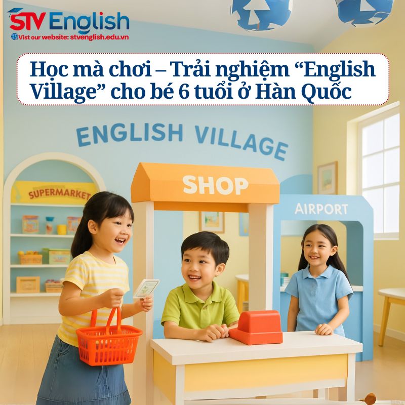 Phong cách học tiếng Anh cho bé 6 tuổi tại Hàn Quốc Phong cách học tiếng Anh cho bé 6 tuổi tại Hàn Quốc