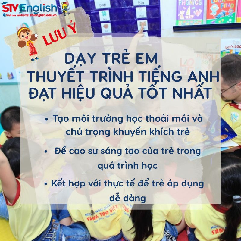 Cách dạy trẻ em thuyết trình tiếng Anh đạt hiệu quả tốt nhất Cách dạy trẻ em thuyết trình tiếng Anh đạt hiệu quả tốt nhất
