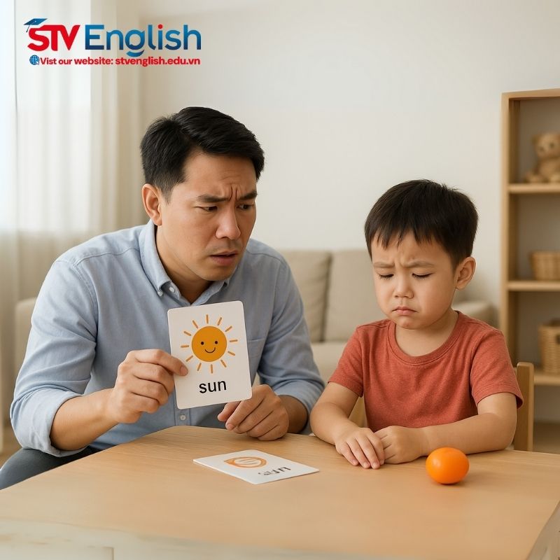 Dạy tiếng Anh cho bé 4 tuổi: Những cơ hội và thách thức ba mẹ cần biết Dạy tiếng Anh cho bé 4 tuổi: Những cơ hội và thách thức ba mẹ cần biết