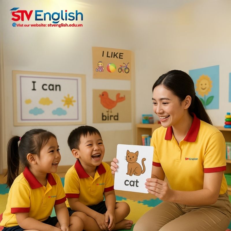 Các yếu tố tạo nên môi trường học tiếng Anh lý tưởng cho bé 4 tuổi. Các yếu tố tạo nên môi trường học tiếng Anh lý tưởng cho bé 4 tuổi.