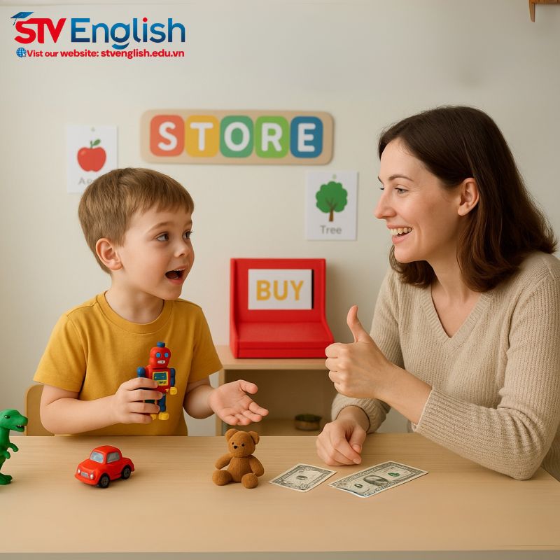 Biến giờ học tiếng Anh cho bé 6 tuổi thành sân khấu nhập vai thú vị Biến giờ học tiếng Anh cho bé 6 tuổi thành sân khấu nhập vai thú vị