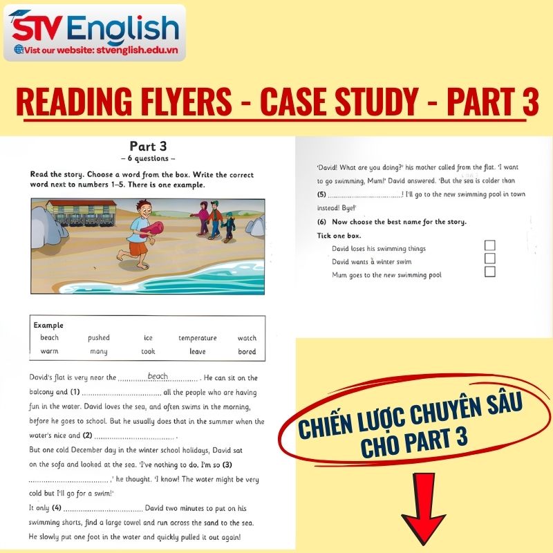 Reading Flyers Part 3: Phân tích chiến thuật giúp bé đạt điểm cao Reading Flyers Part 3: Phân tích chiến thuật giúp bé đạt điểm cao
