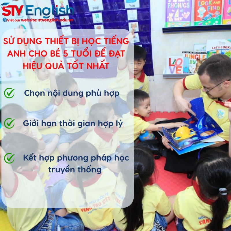 Tiếng Anh cho bé 5 tuổi: Tối ưu hóa việc học của trẻ khi sử dụng thiết bị Tiếng Anh cho bé 5 tuổi: Tối ưu hóa việc học của trẻ khi sử dụng thiết bị