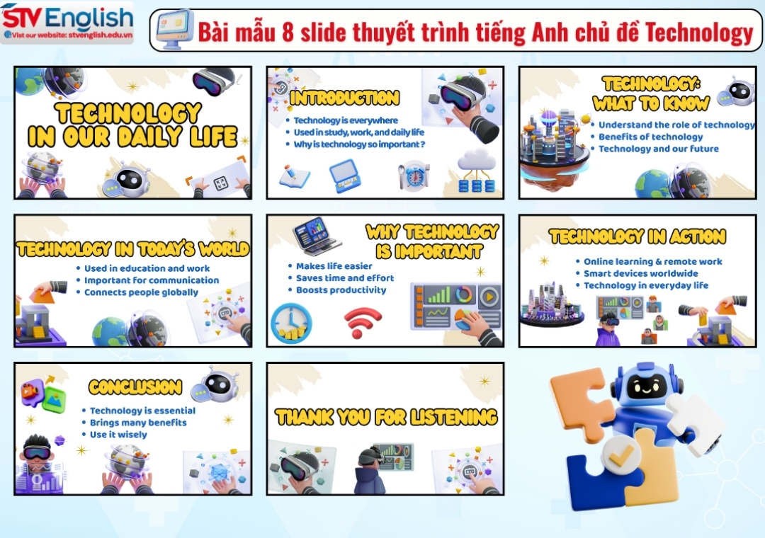Bài thuyết trình tiếng Anh bằng PowerPoint: Hướng dẫn viết nội dung + bố cục Bài thuyết trình tiếng Anh bằng PowerPoint: Hướng dẫn viết nội dung + bố cục