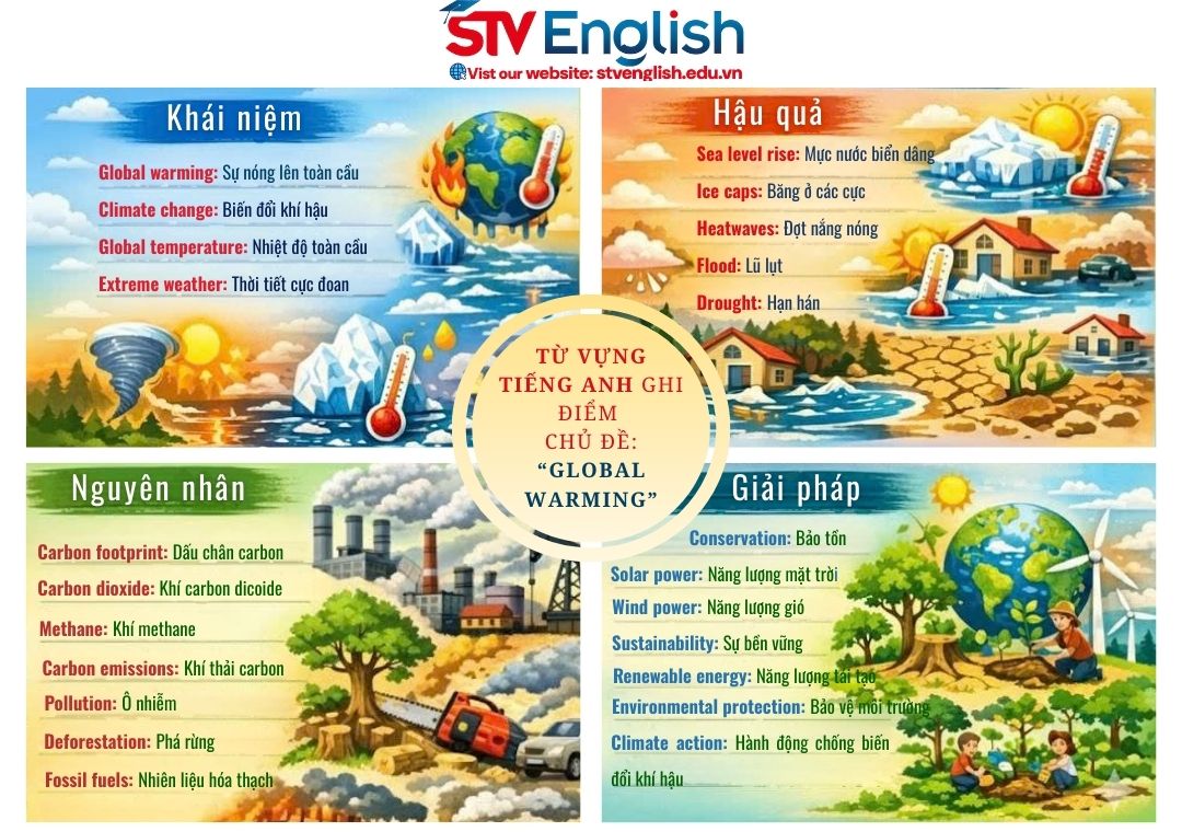Mẫu bài thuyết trình tiếng Anh về Global Warming Mẫu bài thuyết trình tiếng Anh về Global Warming