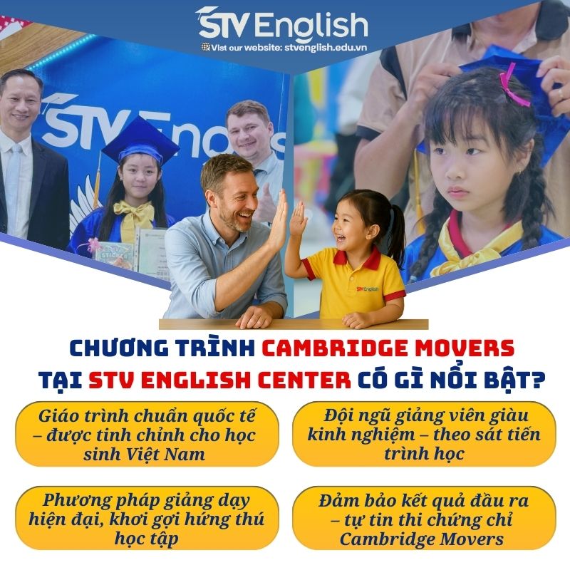 Học Movers Cambridge ở đâu để đạt điểm cao? Học Movers Cambridge ở đâu để đạt điểm cao?