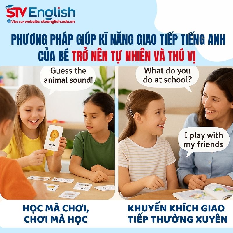 Phương pháp giúp bé giao tiếp tiếng Anh trở nên tự nhiên hơn Phương pháp giúp bé giao tiếp tiếng Anh trở nên tự nhiên hơn
