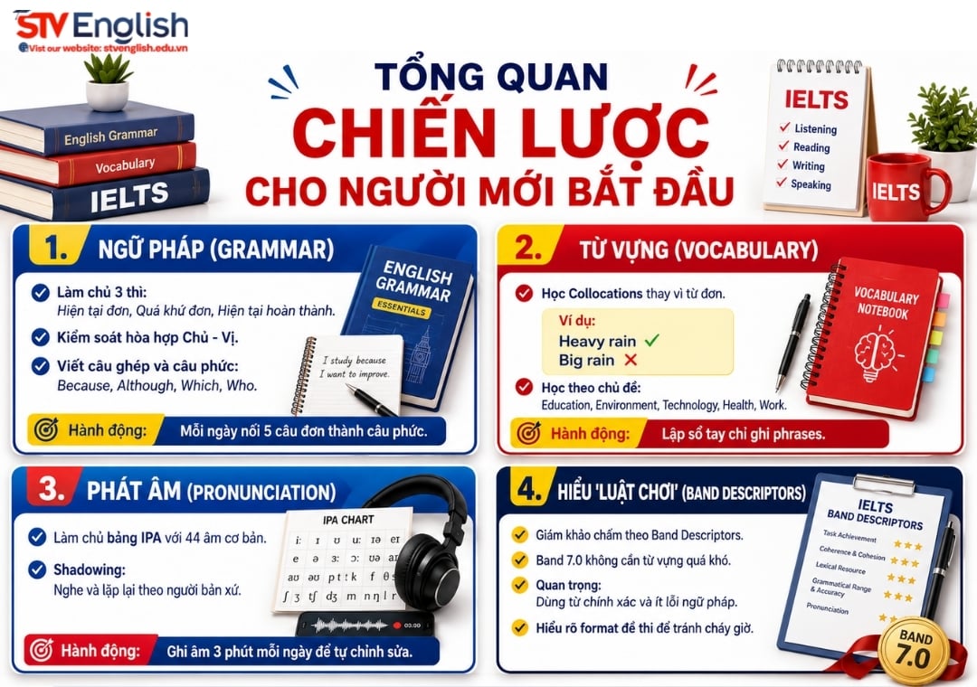 How to improve IELTS skills: Chiến lược đột phá toàn diện 4 kỹ năng How to improve IELTS skills: Chiến lược đột phá toàn diện 4 kỹ năng