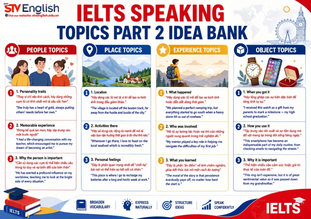 IELTS Speaking Part 2 Sample Answers (2025): Cue Cards & Questions IELTS Speaking Part 2 Sample Answers (2025): Cue Cards & Questions