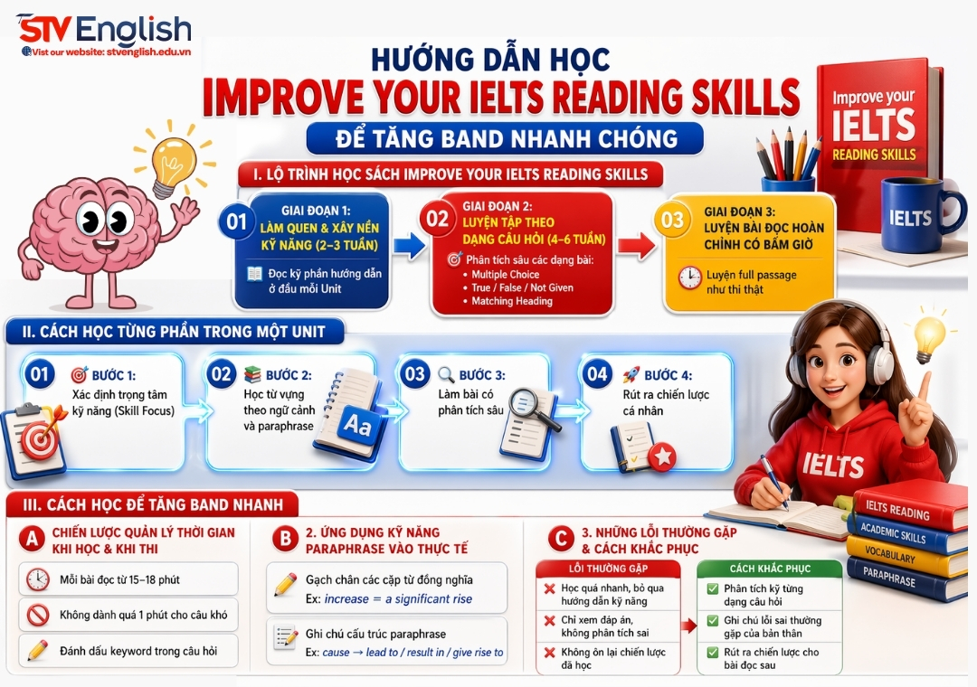 Hướng dẫn học improve your ielts reading skills how to use Hướng dẫn học improve your ielts reading skills how to use
