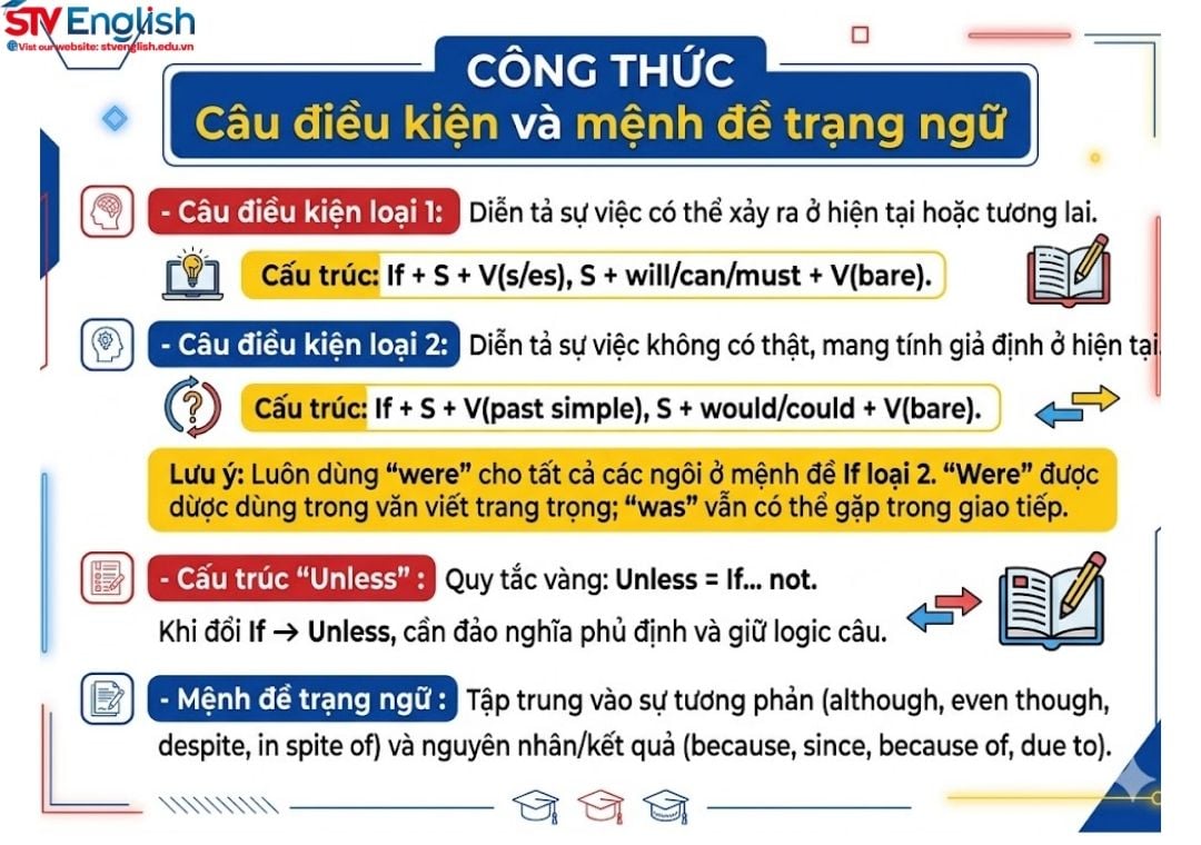 Trọng tâm ngữ pháp tiếng Anh lớp 9 HK1 và HK2 cần nắm Trọng tâm ngữ pháp tiếng Anh lớp 9 HK1 và HK2 cần nắm