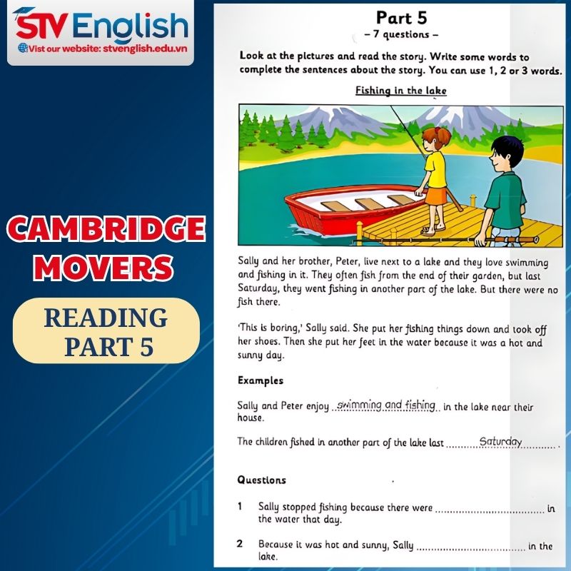 Reading Movers Part 5 Reading Movers Part 5