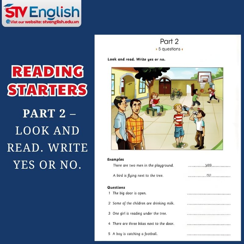 Reading Starters Test: Part 2 Reading Starters Test: Part 2