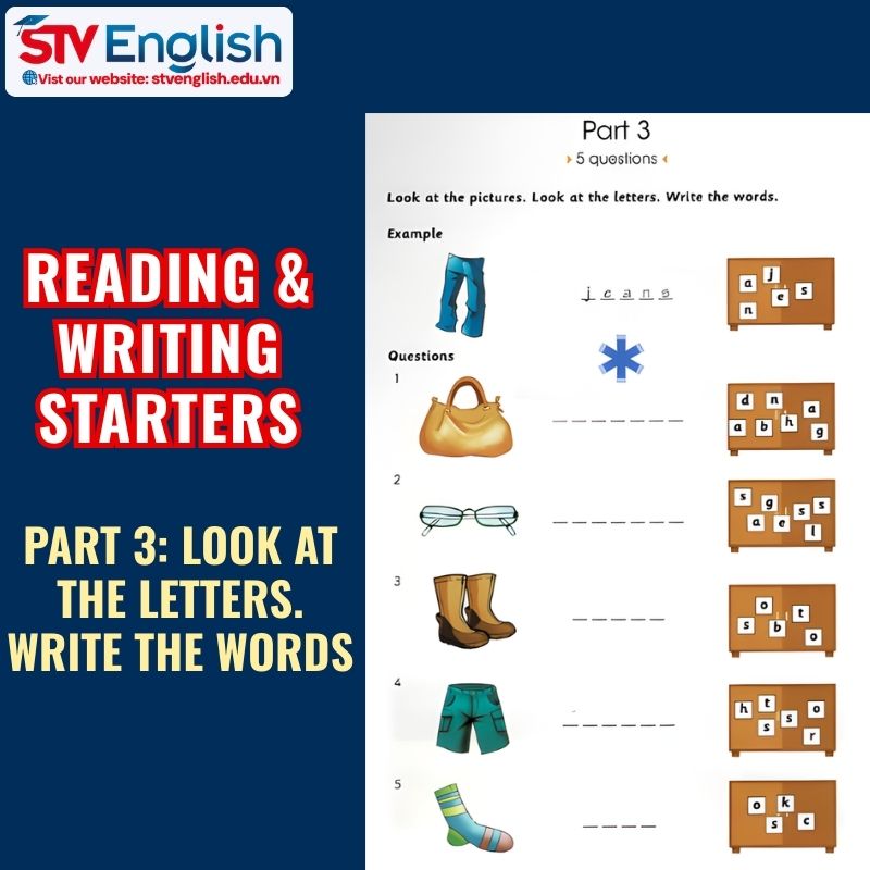 Reading & Writing Starters: Part 3 Reading & Writing Starters: Part 3