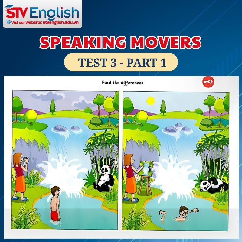 Hướng dẫn luyện Speaking Movers Part 1 (Test 3) Hướng dẫn luyện Speaking Movers Part 1 (Test 3)
