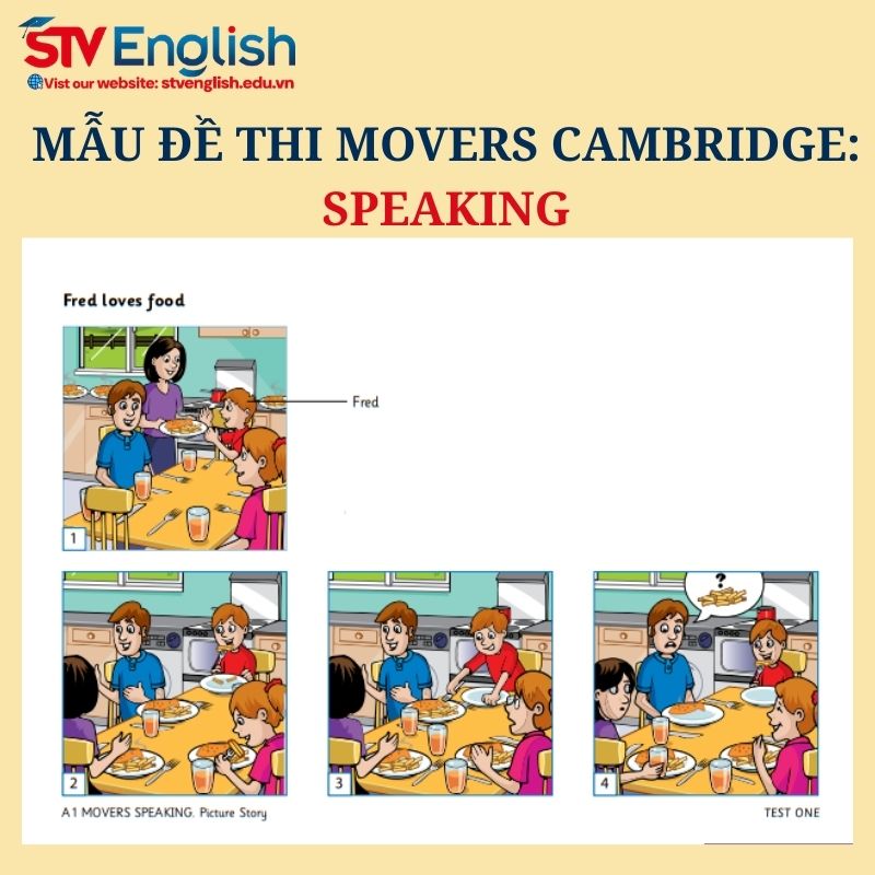Mẫu đề thi Movers Cambridge Speaking. Mẫu đề thi Movers Cambridge Speaking.