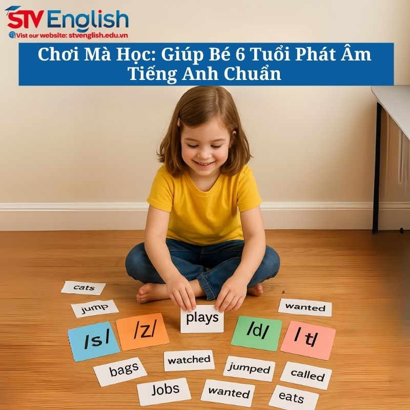 Các hoạt động luyện phát âm tiếng Anh cho bé 6 tuổi từ sớm Các hoạt động luyện phát âm tiếng Anh cho bé 6 tuổi từ sớm