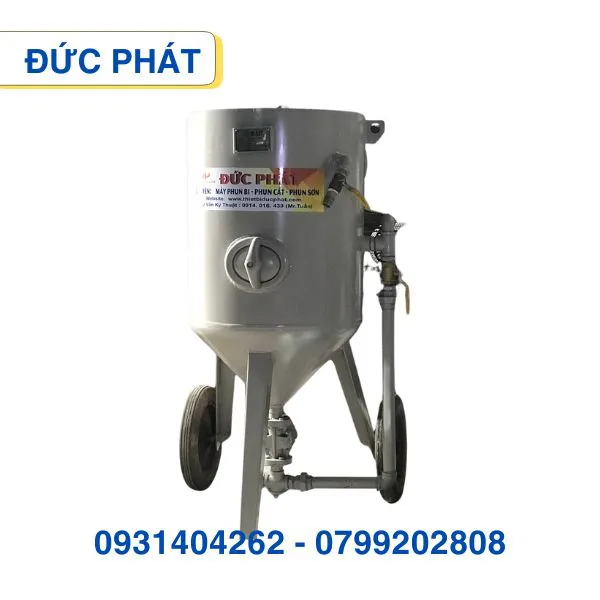 Máy phun bi – phun cát 200L