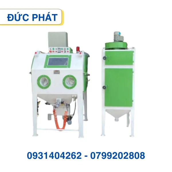 Tủ phun tuần hoàn hút bụi rời 