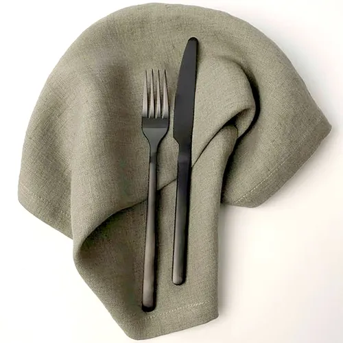 Khăn ăn cotton/linen Nhà hàng Khách sạn - Sang trọng, An toàn, Đa dụng