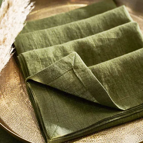 Khăn ăn cotton/linen Nhà hàng Khách sạn - Sang trọng, An toàn, Đa dụng