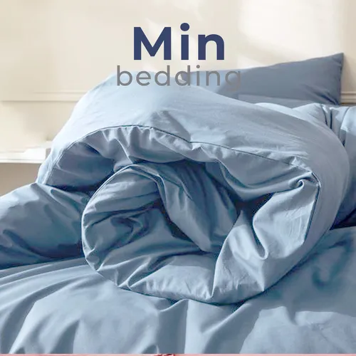Ra bọc giường cotton Min bedding tối giản, thoải mái