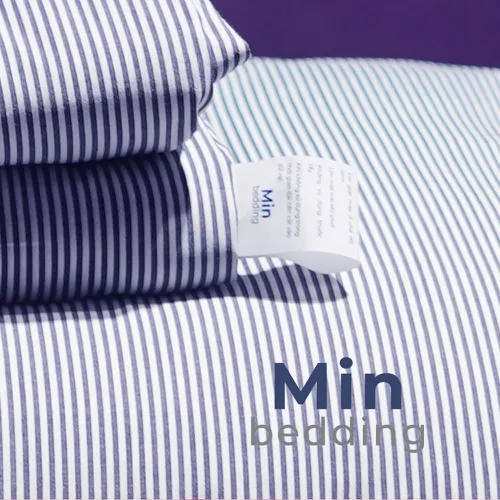 Ra bọc giường cotton Min bedding tối giản, thoải mái