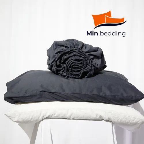 Ra bọc giường cotton Min bedding tối giản, thoải mái
