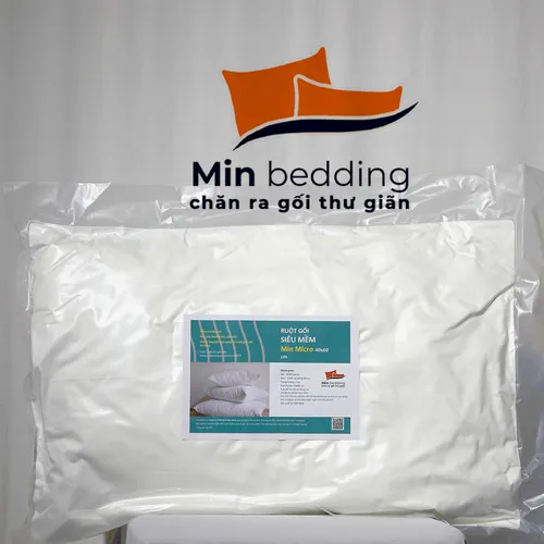 Ruột gối lông vũ nhân tạo Min Micro cao cấp - Thiết kế tối giản, thoải mái tối đa