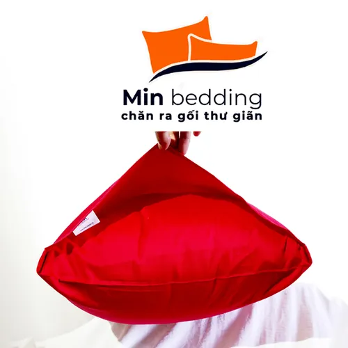Vỏ gối nằm cotton trơn Min Bedding cao cấp thoải mái, phong cách tối giản