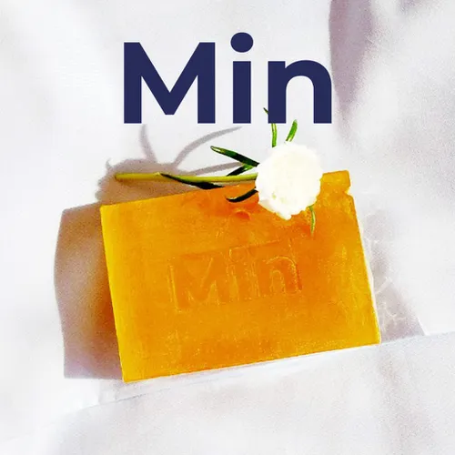 Xà bông thảo dược thiên nhiên Min - Dưỡng da, ngừa mụn