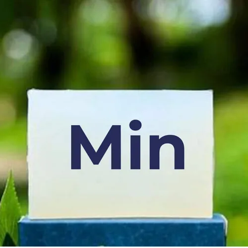 Xà bông thảo dược thiên nhiên Min - Dưỡng da, ngừa mụn