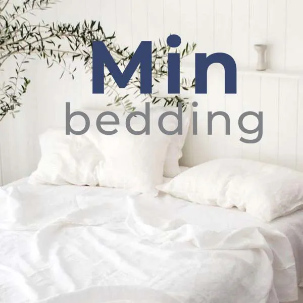 Bộ ra bọc giường linen Min Bedding - Thoáng mát, Bền màu, An toàn cho sức khỏe