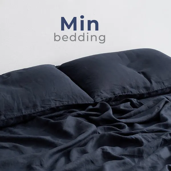 Ra bọc giường cotton Min bedding tối giản, thoải mái