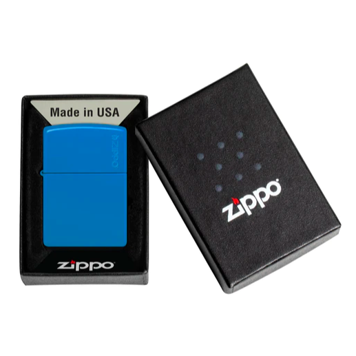 Blue Zippo Blue Zippo